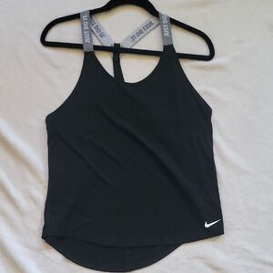 Nike Women's Black Dri-Fit Tank Top